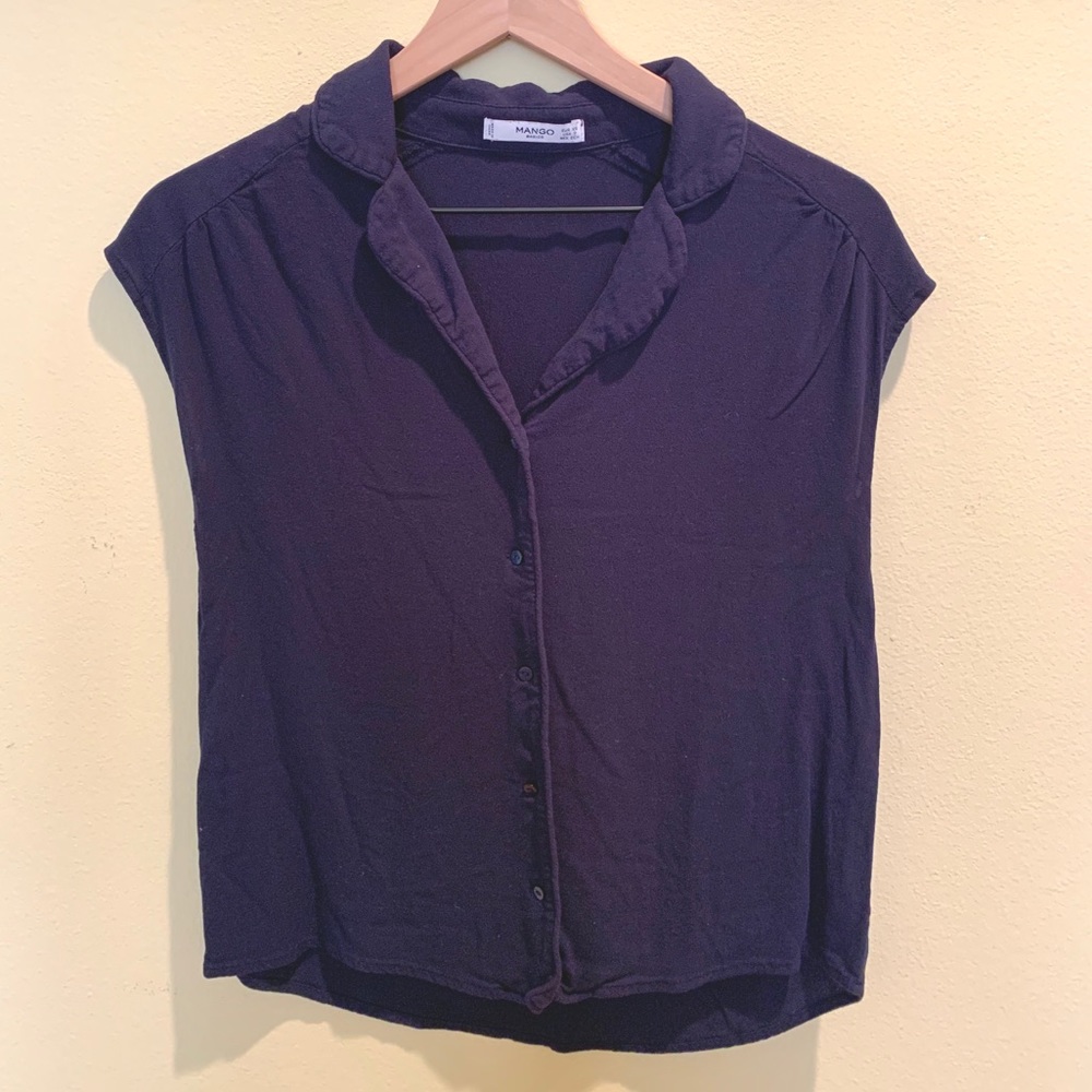 Mango Blue Top
